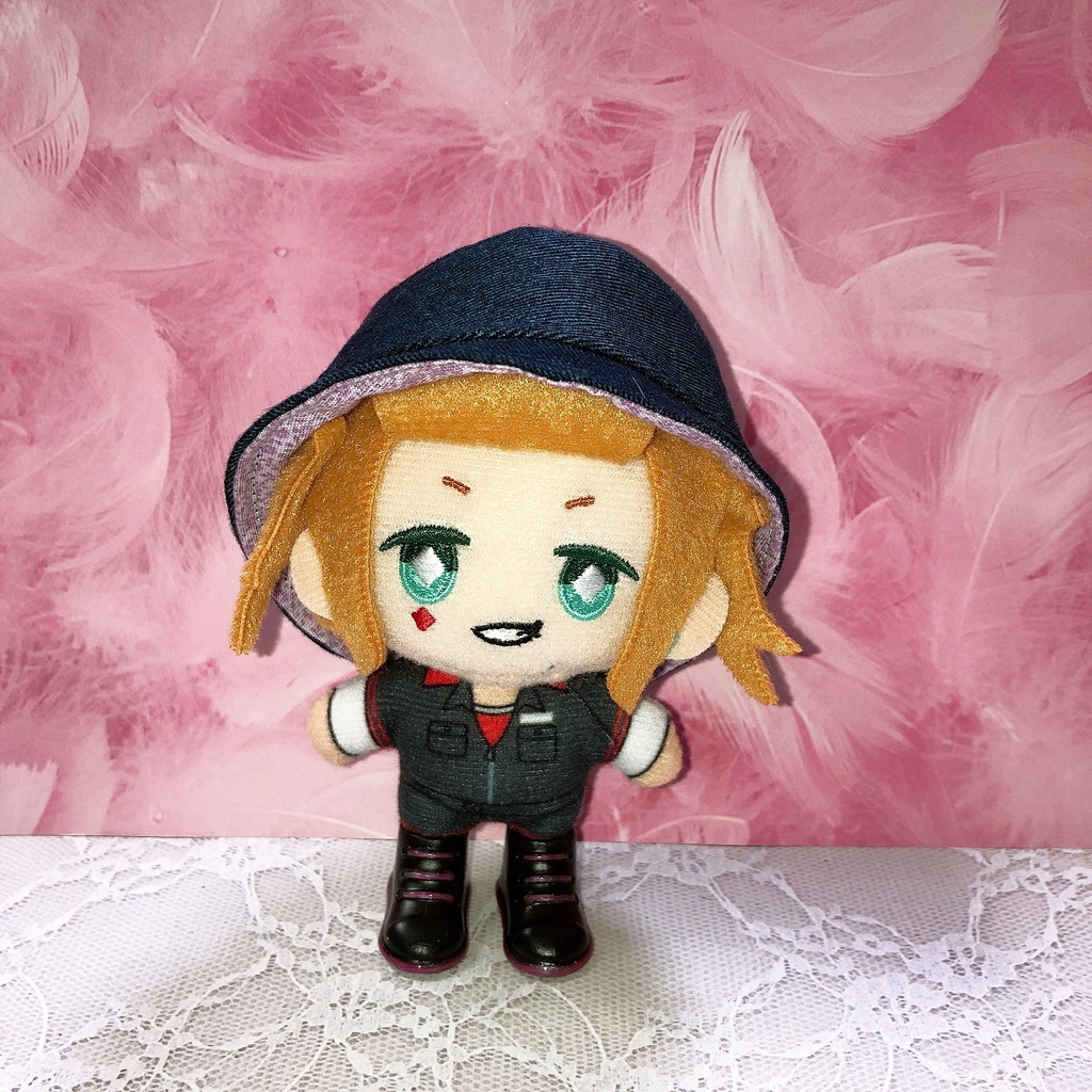 ぬい服　帽子　バケットハット　デニム