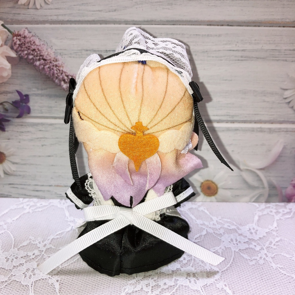 ぬい服 メイドさん ブラック