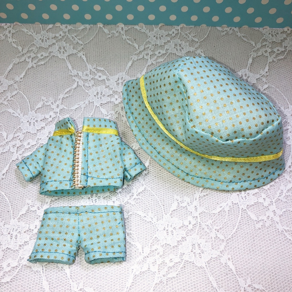 ぬい服 バケットハット ジャケット ズボン 3点セット