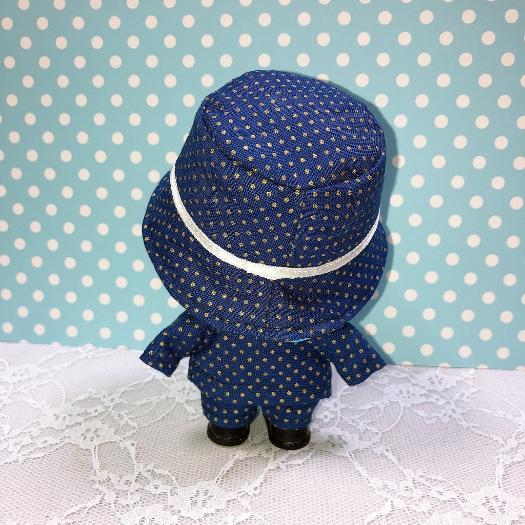 ぬい服 バケットハット ジャケット ズボン 3点セット
