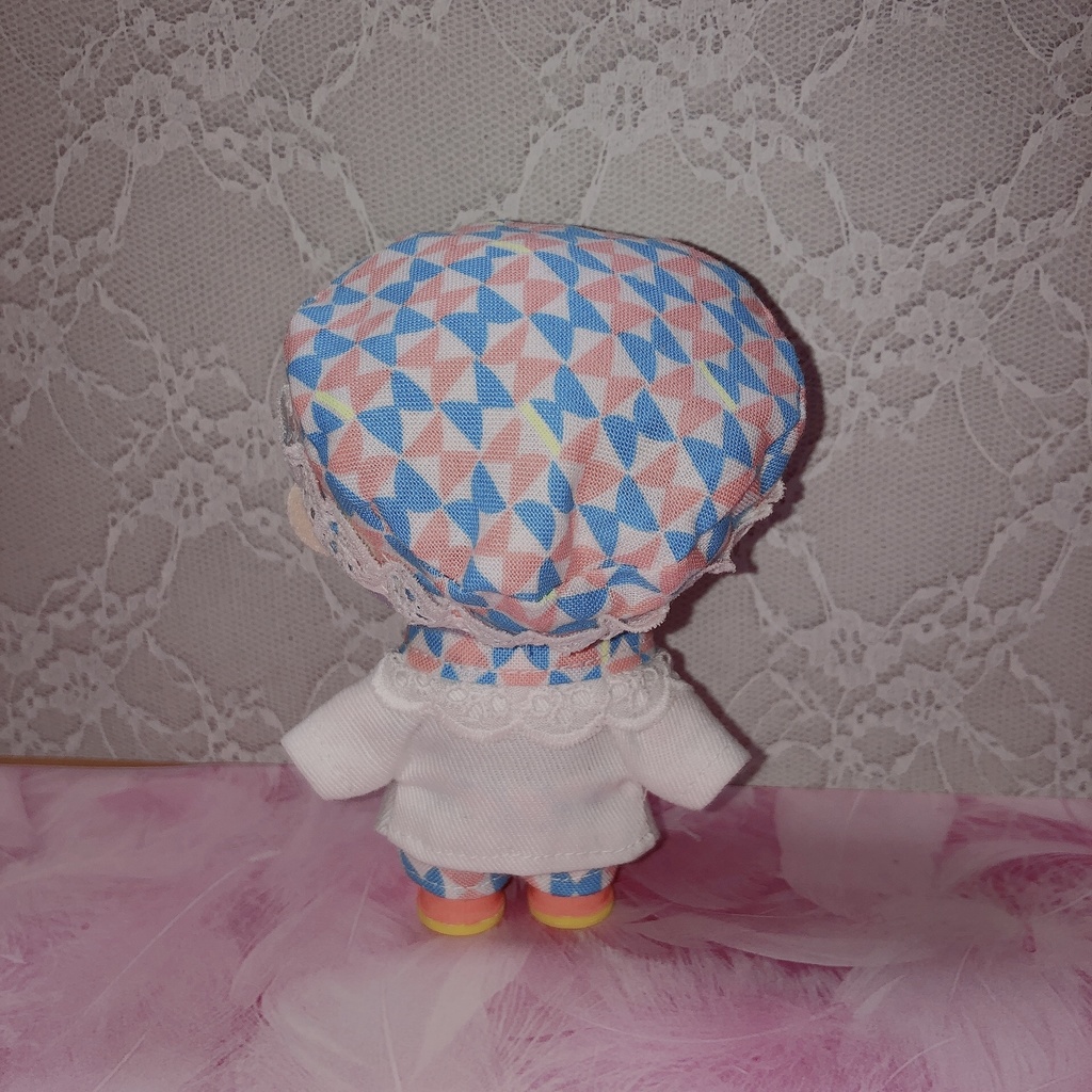 ぬい服 ベレー帽 ブラウス ズボン3点セット