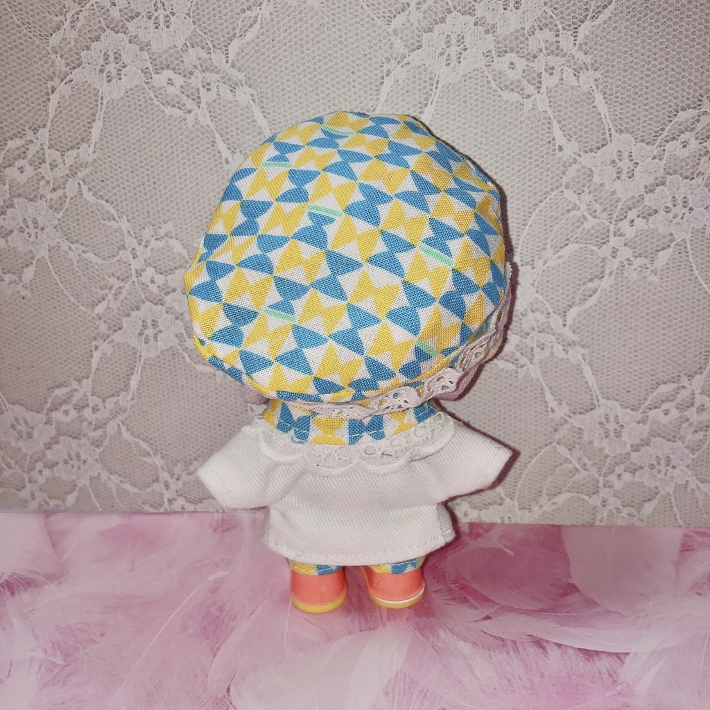 ぬい服 ベレー帽 ブラウス ズボン3点セット