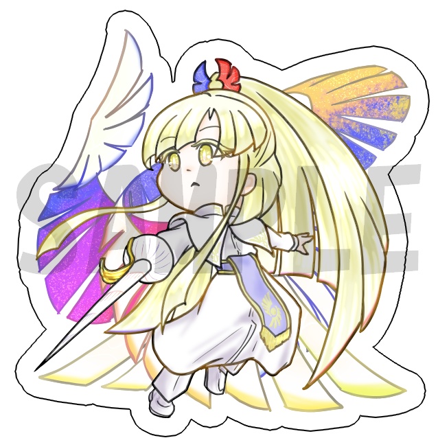 アクリルキーホルダー　キーラ