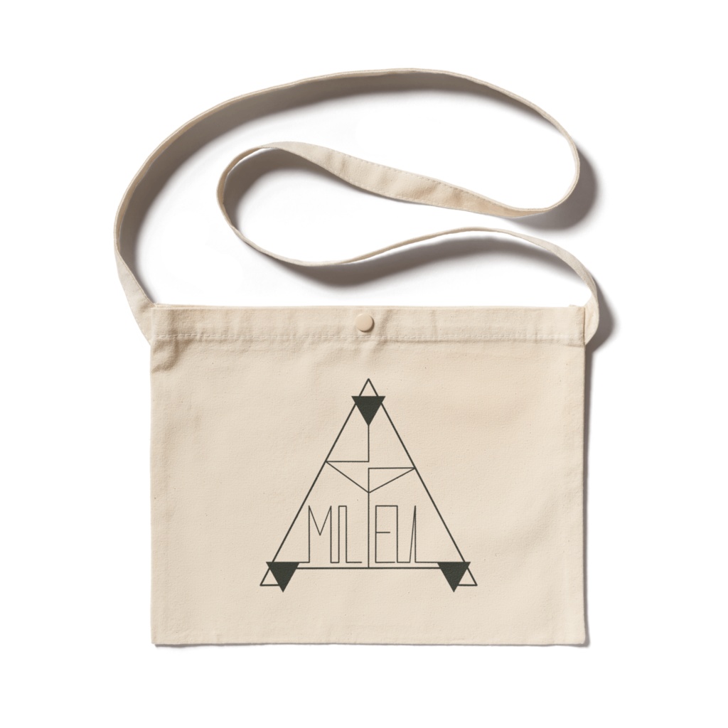 MILIEUロゴサコッシュ[4色