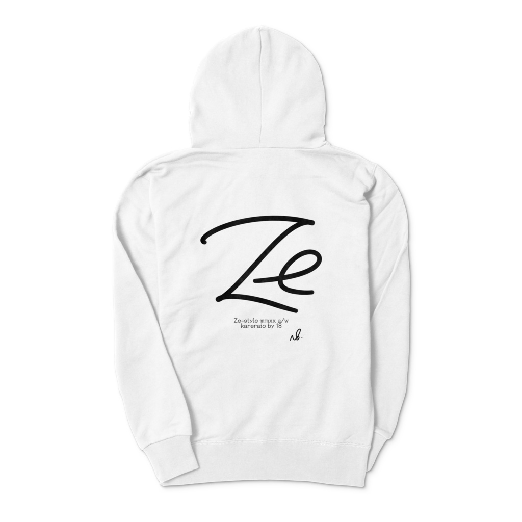 ジップパーカー(前開き) Ze