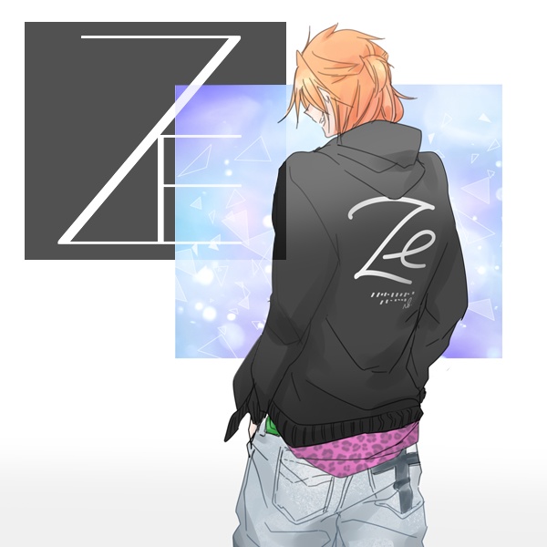 ジップパーカー(前開き) Ze