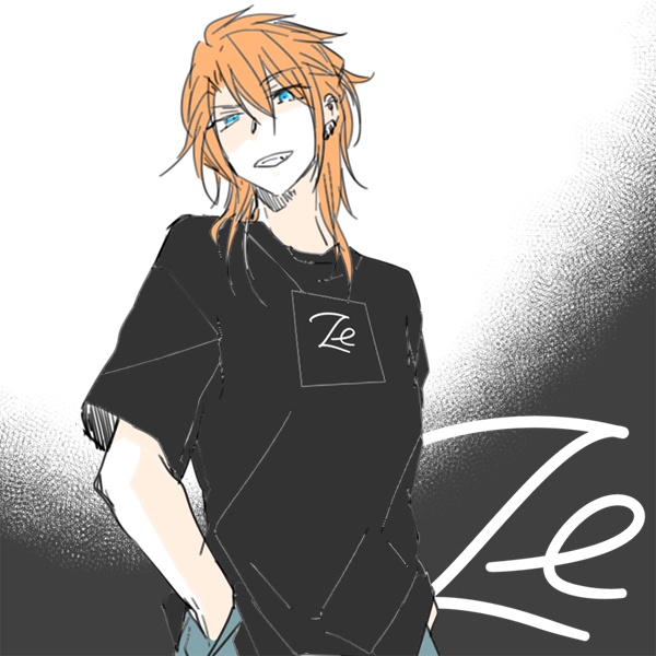 Tシャツ Ze すずバージョン