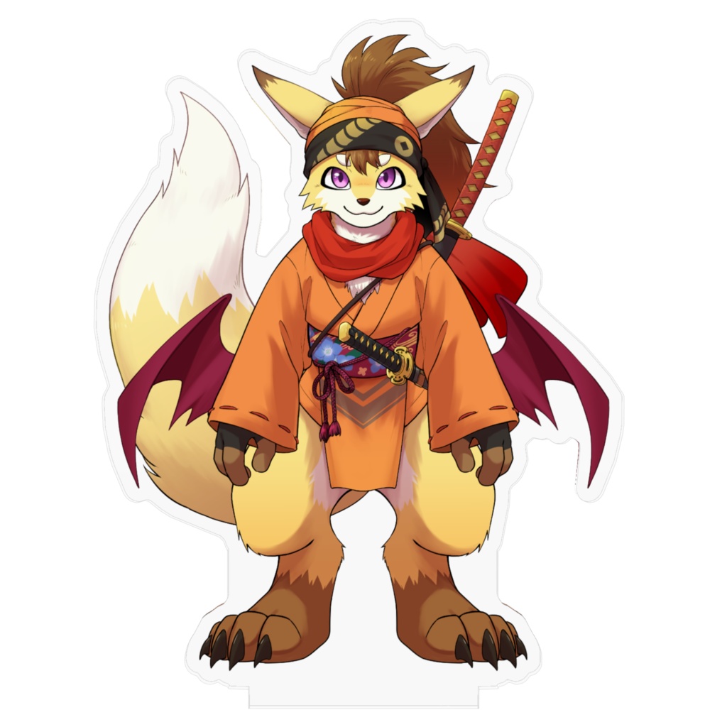 鉄火 狐々丸 アクリルフィギュア