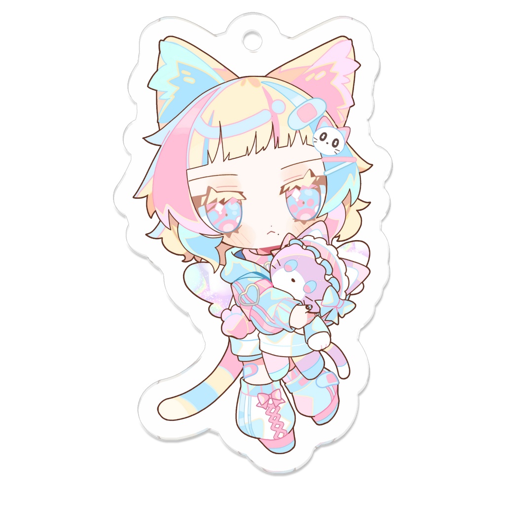 紫煙莉桜アクリルキーホルダー