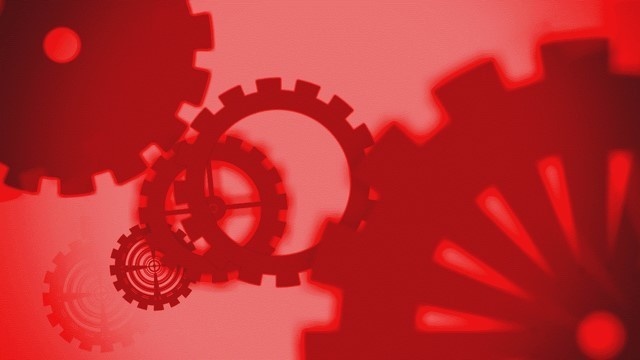 歯車 ループ背景gif