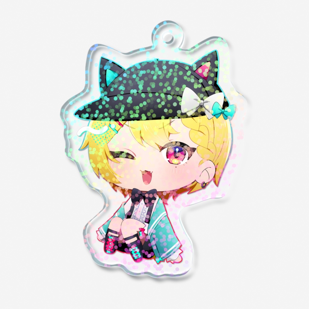 ミクホログラムアクキー