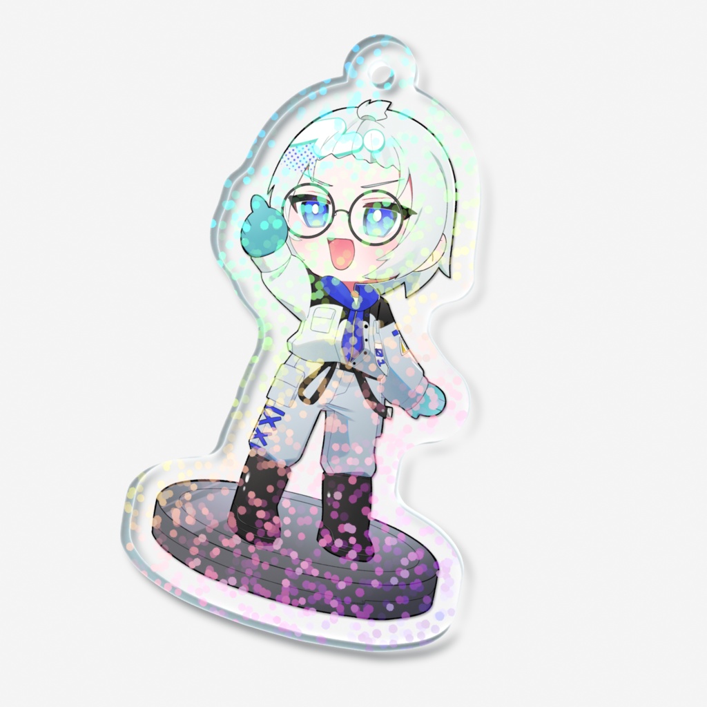 【サイレン清楚会社】天井 舞求ホログラムアクキー