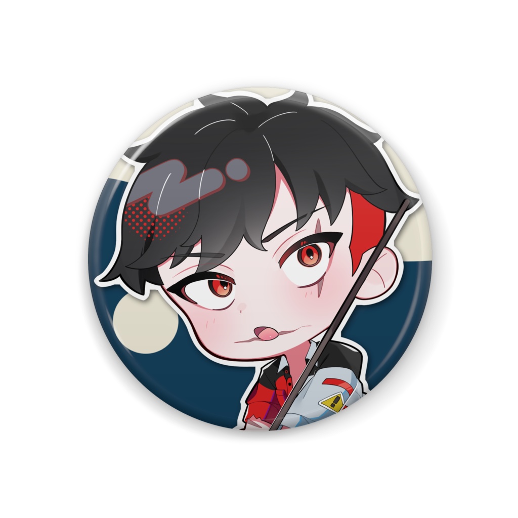 【サイレン清楚会社】百足缶バッジ