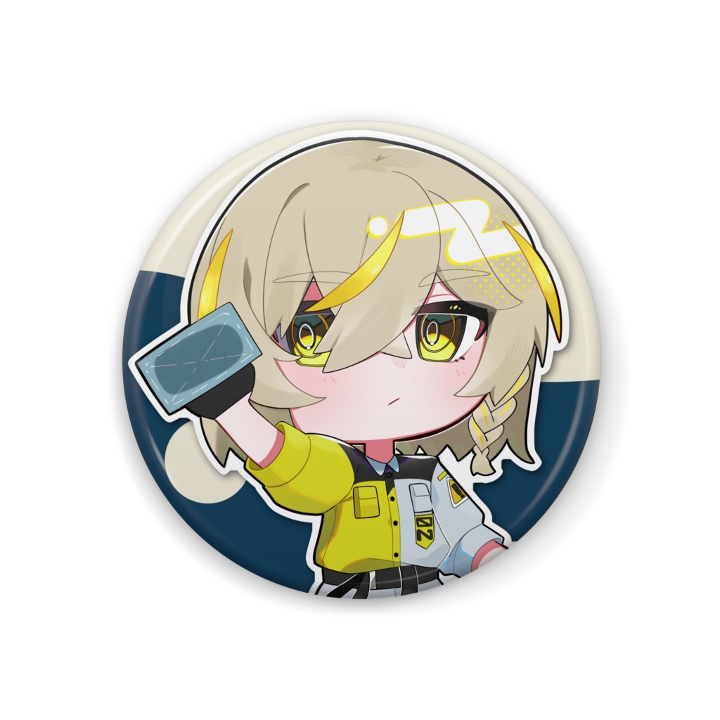 【サイレン清楚会社】千秋 落缶バッジ