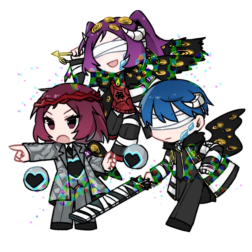 2周目古参3人組アクキー