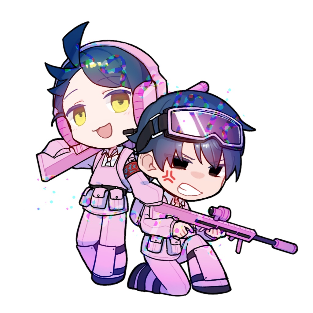 クリアレ（ピンク）アクキー