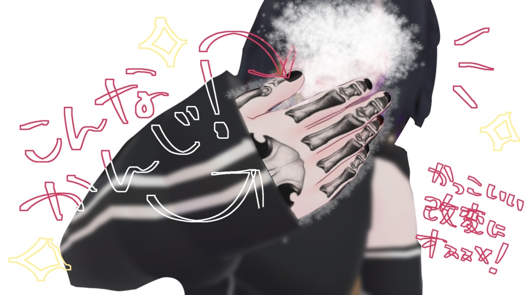 指の骨 タトゥー