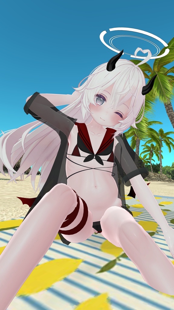 小悪魔スイムウェア(13アバター対応)