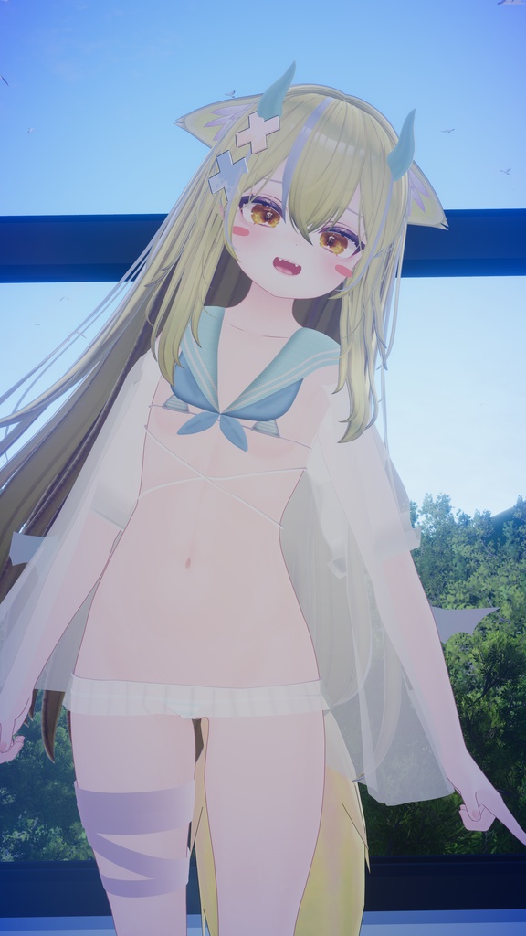 小悪魔スイムウェア(13アバター対応)