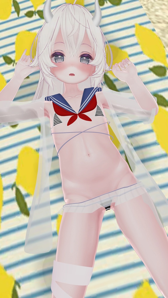 小悪魔スイムウェア(13アバター対応)