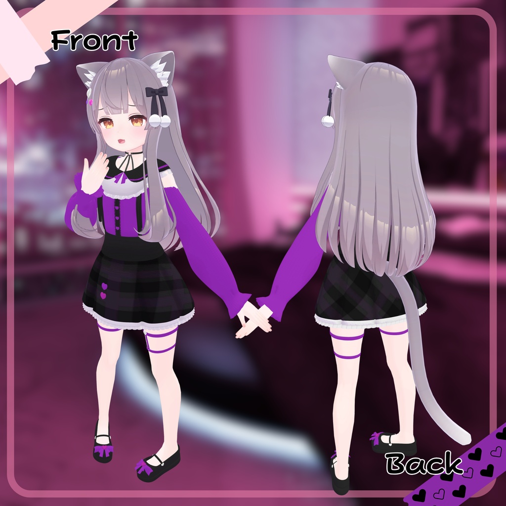 💟販売記念セール中✨ハートバインドワンピ(15アバター対応)