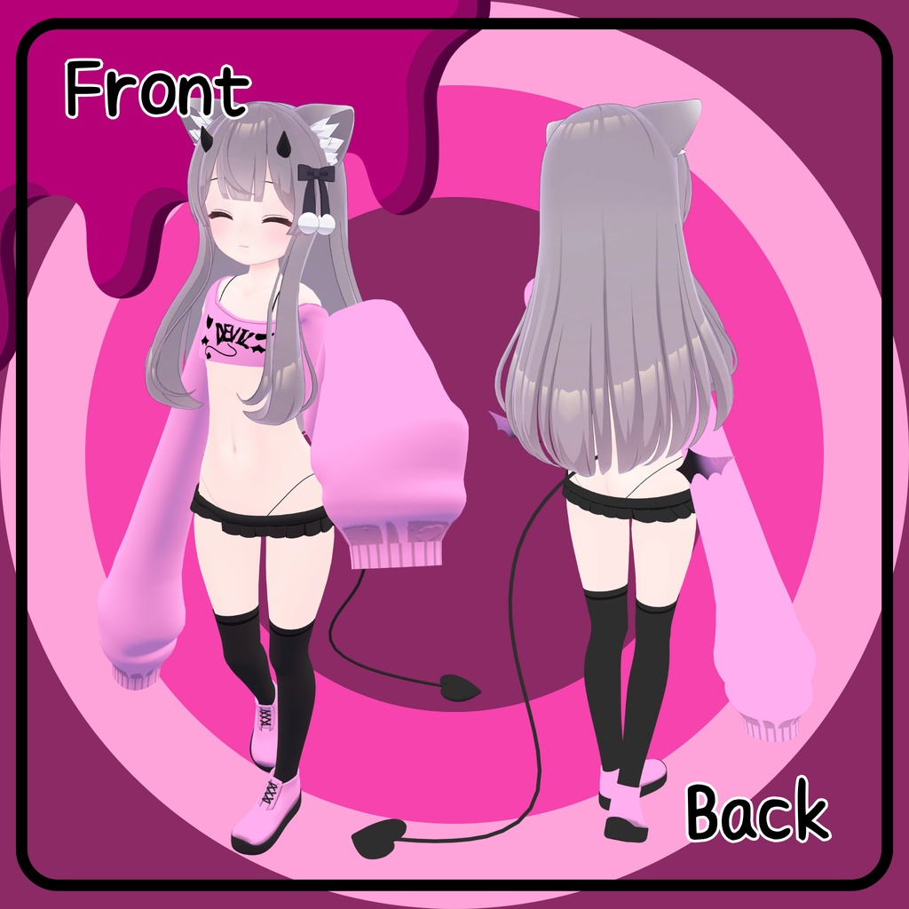 👿販売記念セール✨こあくまの誘惑(15アバター対応)