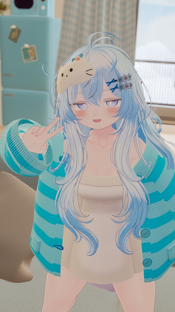 🐈販売記念セール中✨にゃんびよりルームウェア(15アバター対応)