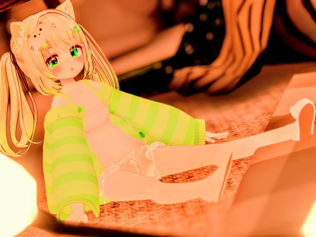 🐈販売記念セール中✨にゃんびよりルームウェア(15アバター対応)