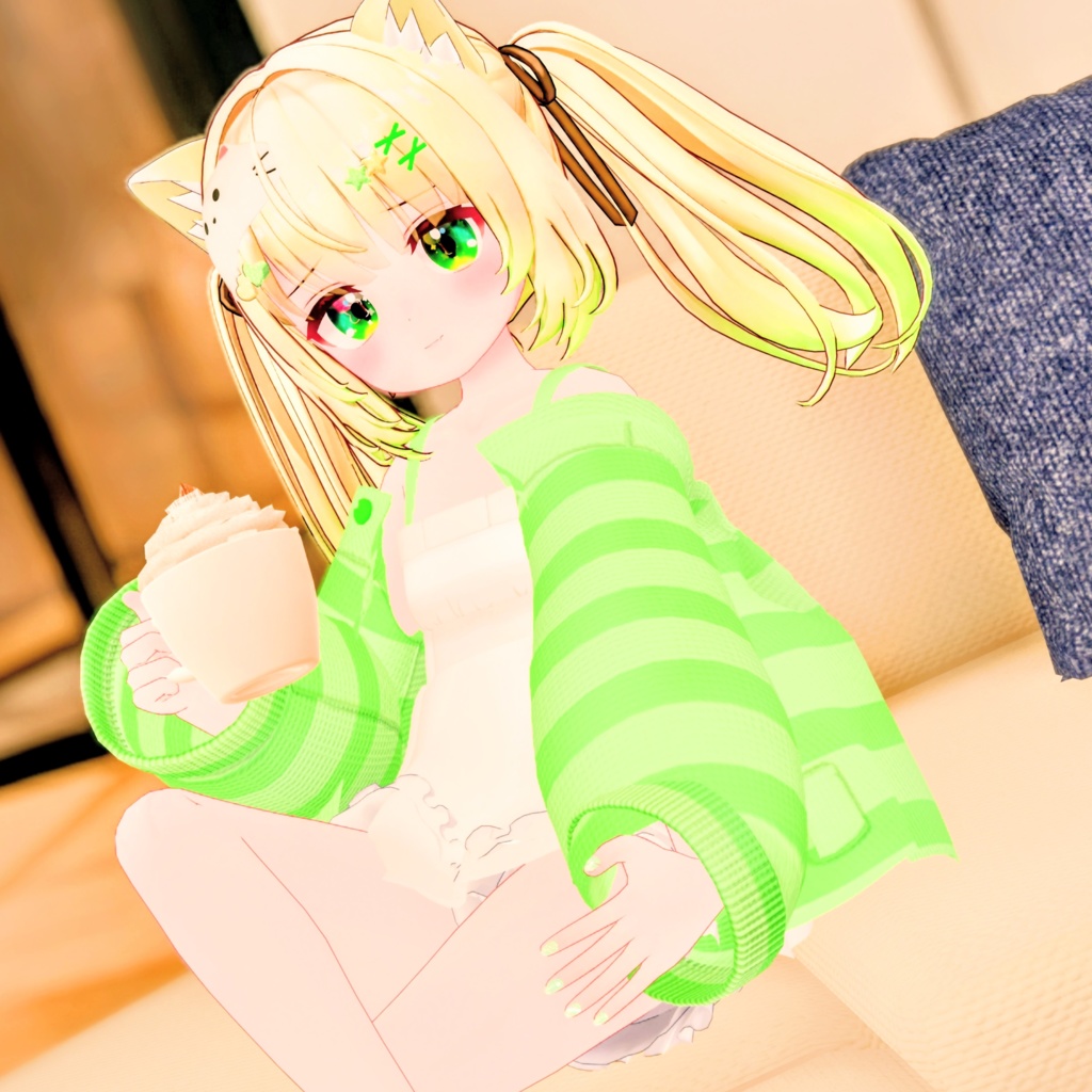🐈販売記念セール中✨にゃんびよりルームウェア(15アバター対応)