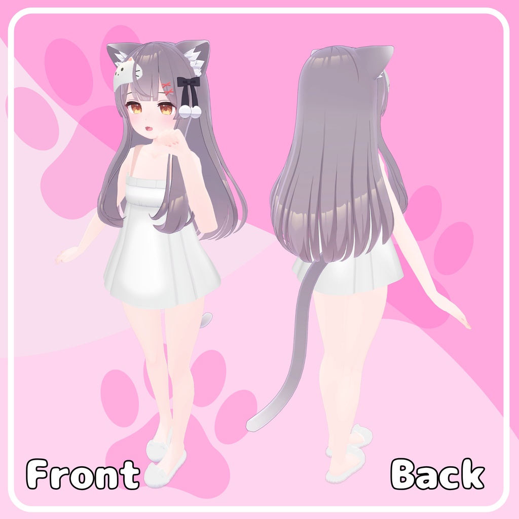 🐈販売記念セール中✨にゃんびよりルームウェア(15アバター対応)