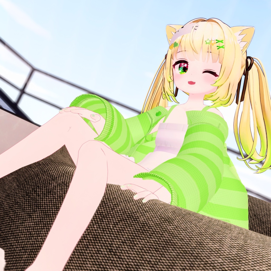 🐈販売記念セール中✨にゃんびよりルームウェア(15アバター対応)