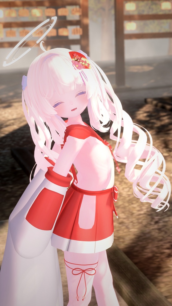 ⛩販売記念セール⛩ 妖恋巫女(19アバター対応)