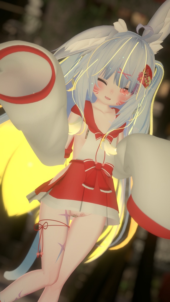 ⛩販売記念セール⛩ 妖恋巫女(19アバター対応)