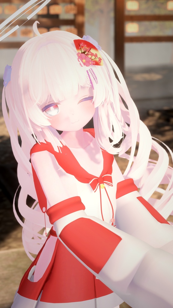 ⛩販売記念セール⛩ 妖恋巫女(19アバター対応)
