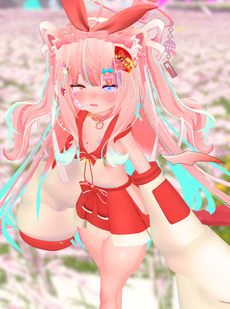 ⛩販売記念セール⛩ 妖恋巫女(19アバター対応)