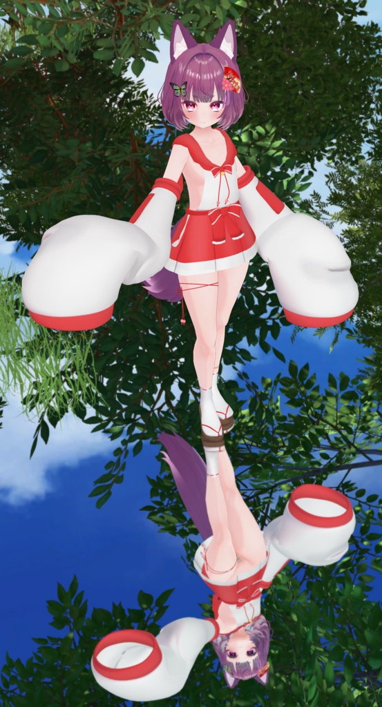 ⛩販売記念セール⛩ 妖恋巫女(19アバター対応)