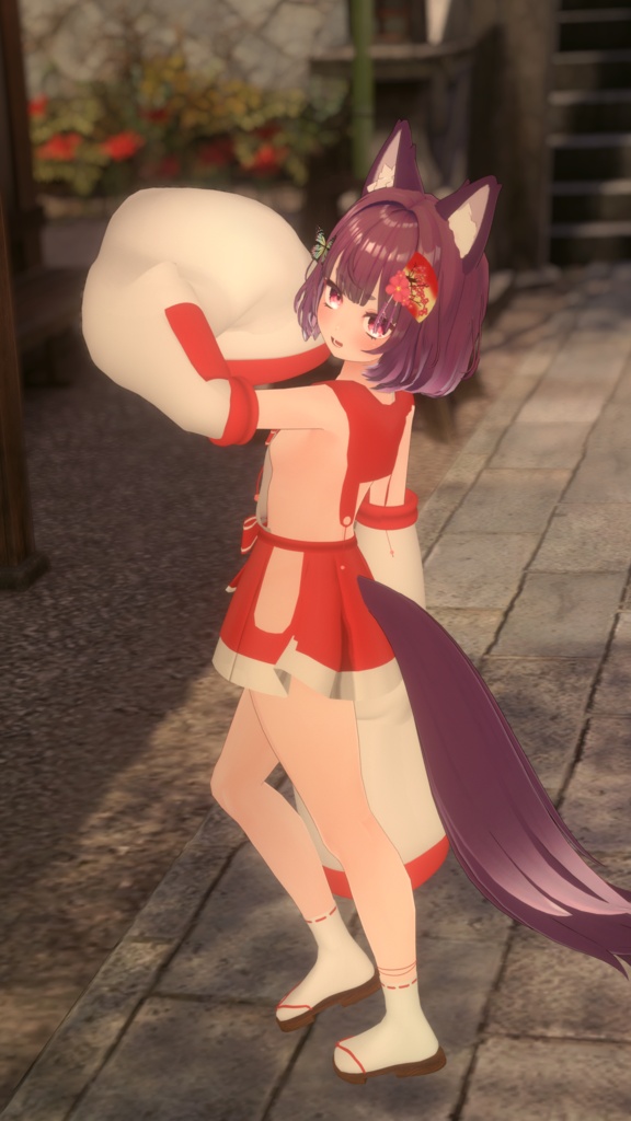 ⛩販売記念セール⛩ 妖恋巫女(19アバター対応)