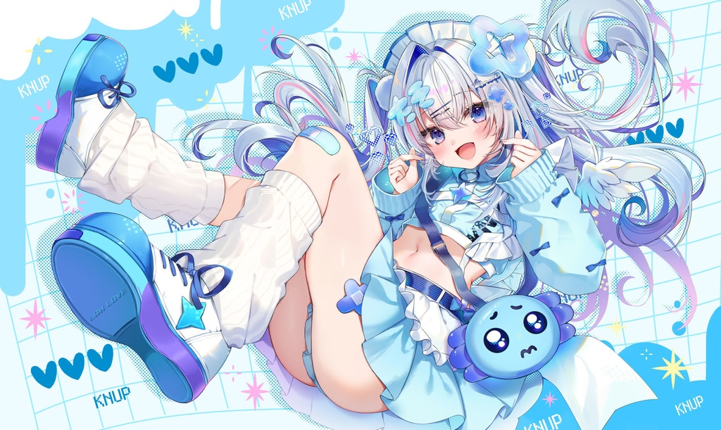 【ホロクル】ジャージメイドたそラバーマット