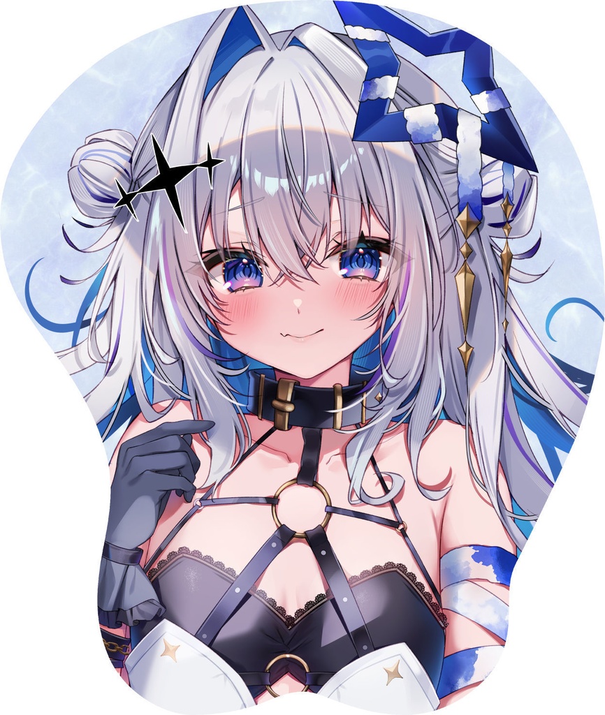 【ホロクル】堕天使たそ【まな板マウスパッド】