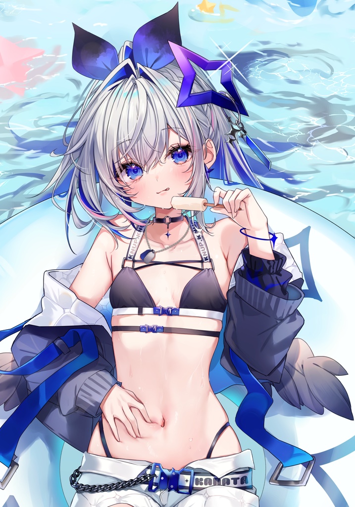 【等身大】かなたそ水着タペストリー【C106】