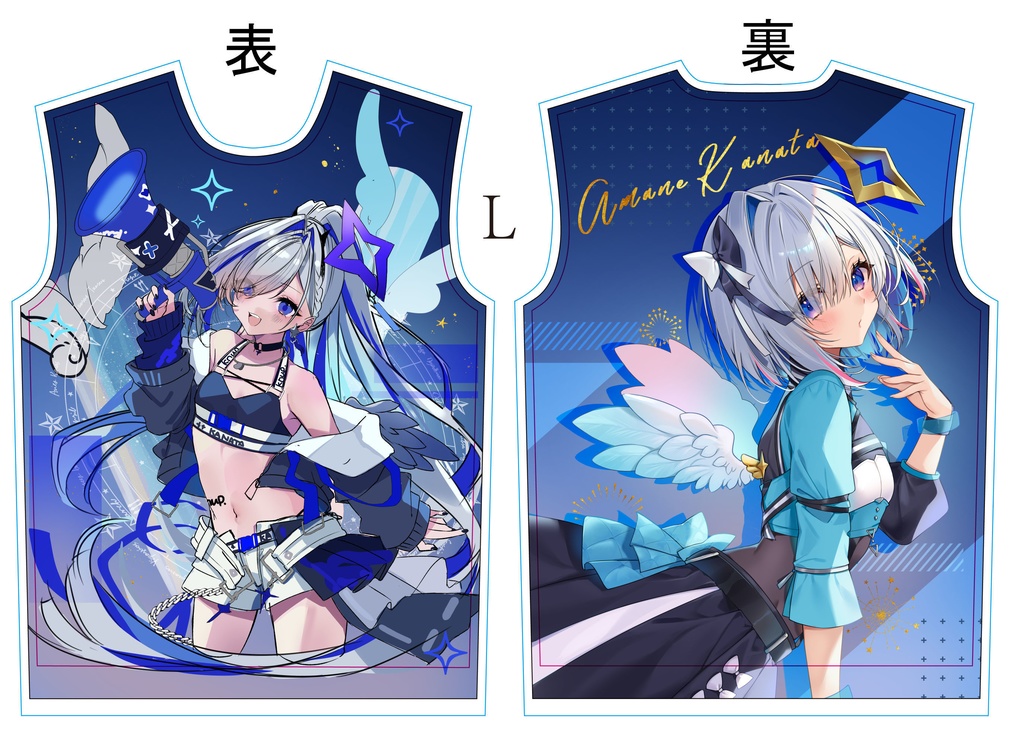 【送料込み】天音かなたフルグラフィックライブＴシャツ【※日本限定】