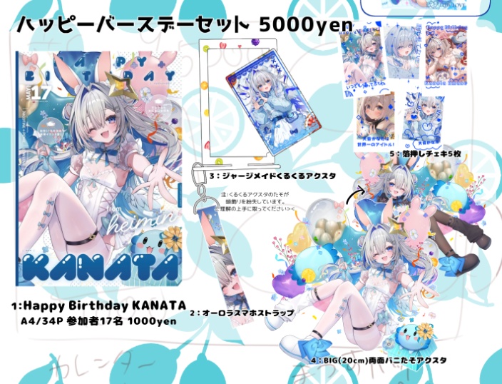 ハッピーバースデーセット