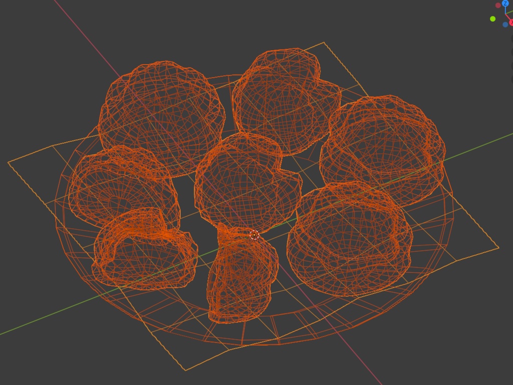 シュークリーム盛り合わせ