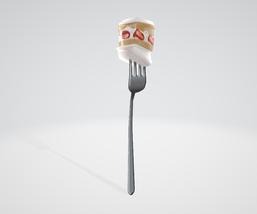 ホールケーキセット(クリスマスケーキ、バースデーケーキ兼用) テーブルと椅子つき