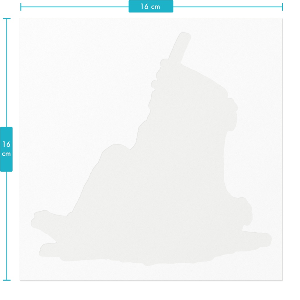 【pF発送】3臨以蔵さんステッカー(サイズ2種)