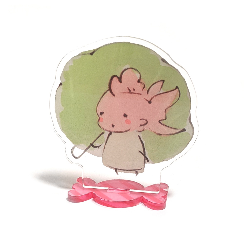 キンギョリアン アクリルスタンド <まるい葉っぱ>
