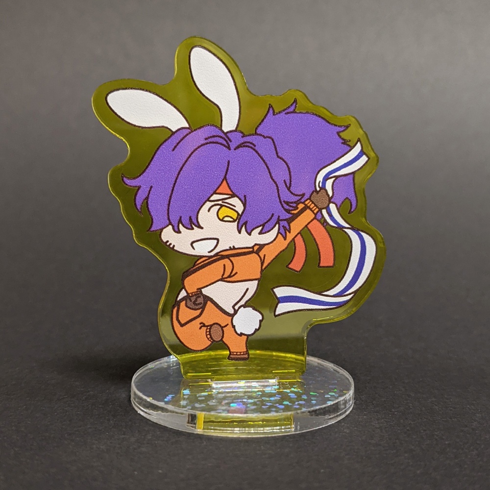 以蔵さん ちびキャラアクスタ（サーキット衣装風×逆バニー）