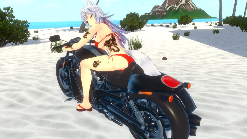 鷲と蛇のタトゥー