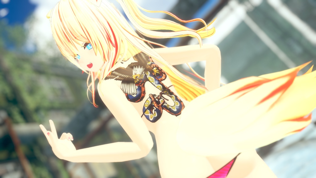 鷲と蛇のタトゥー