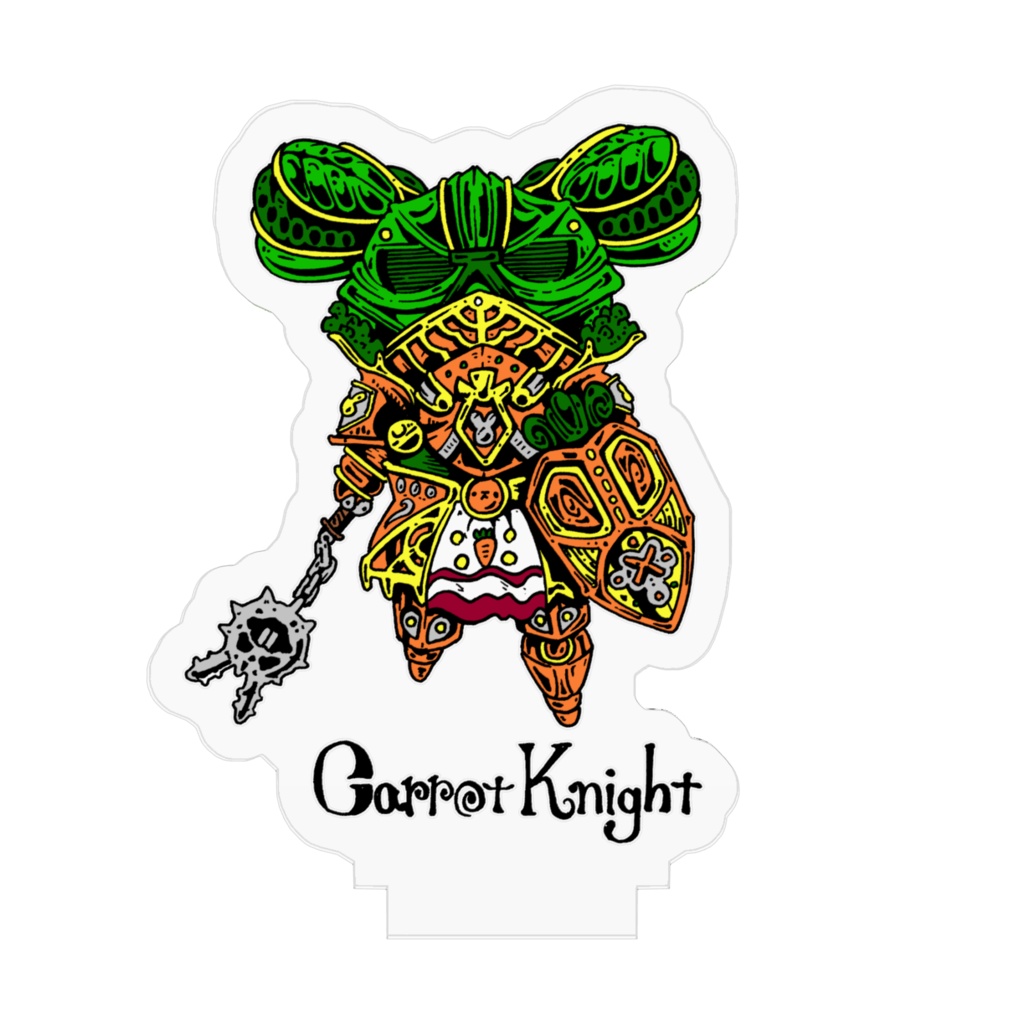 ニンジンナイトうさぎアクリルスタンド